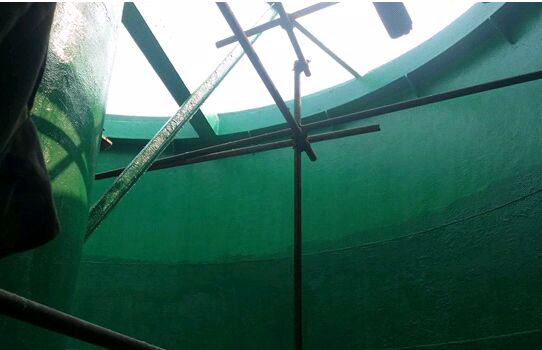 玻璃鋼防腐施工現(xiàn)場