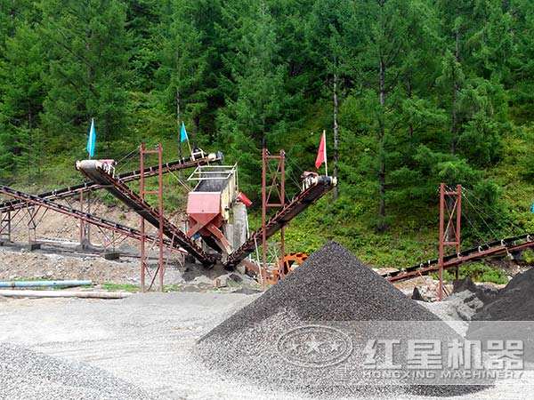 安徽再添高速公路項目，紅星砂石生產(chǎn)線勇?lián)笕? width=